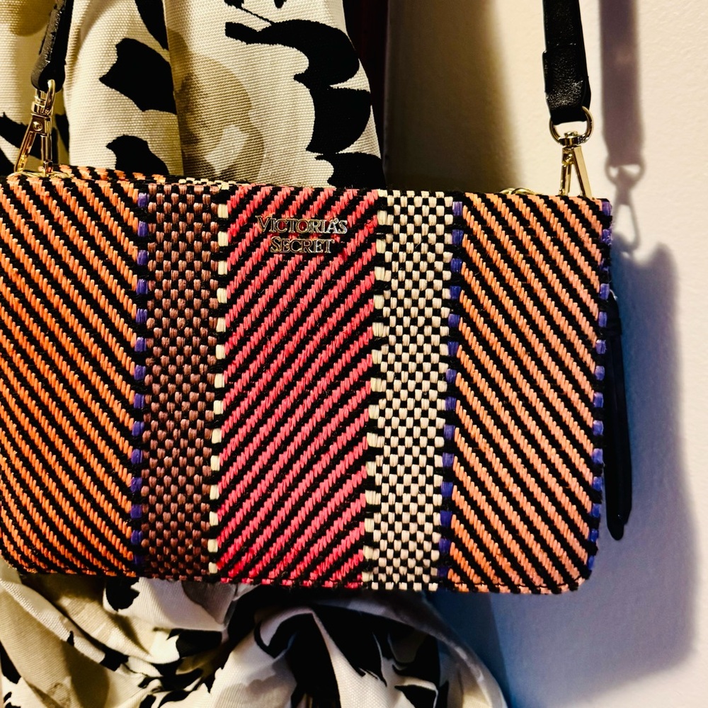 Multicolor Victoria Secret crossbody/shoulder purse